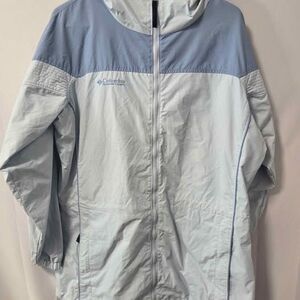 Columbia Hooded Windbreaker Jacket - Women's L